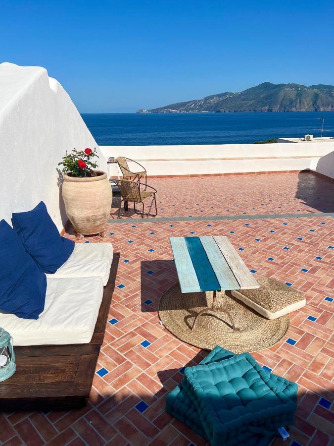 Antica Dimora Santa Marina Salina Bed & Breakfast Bagian luar foto