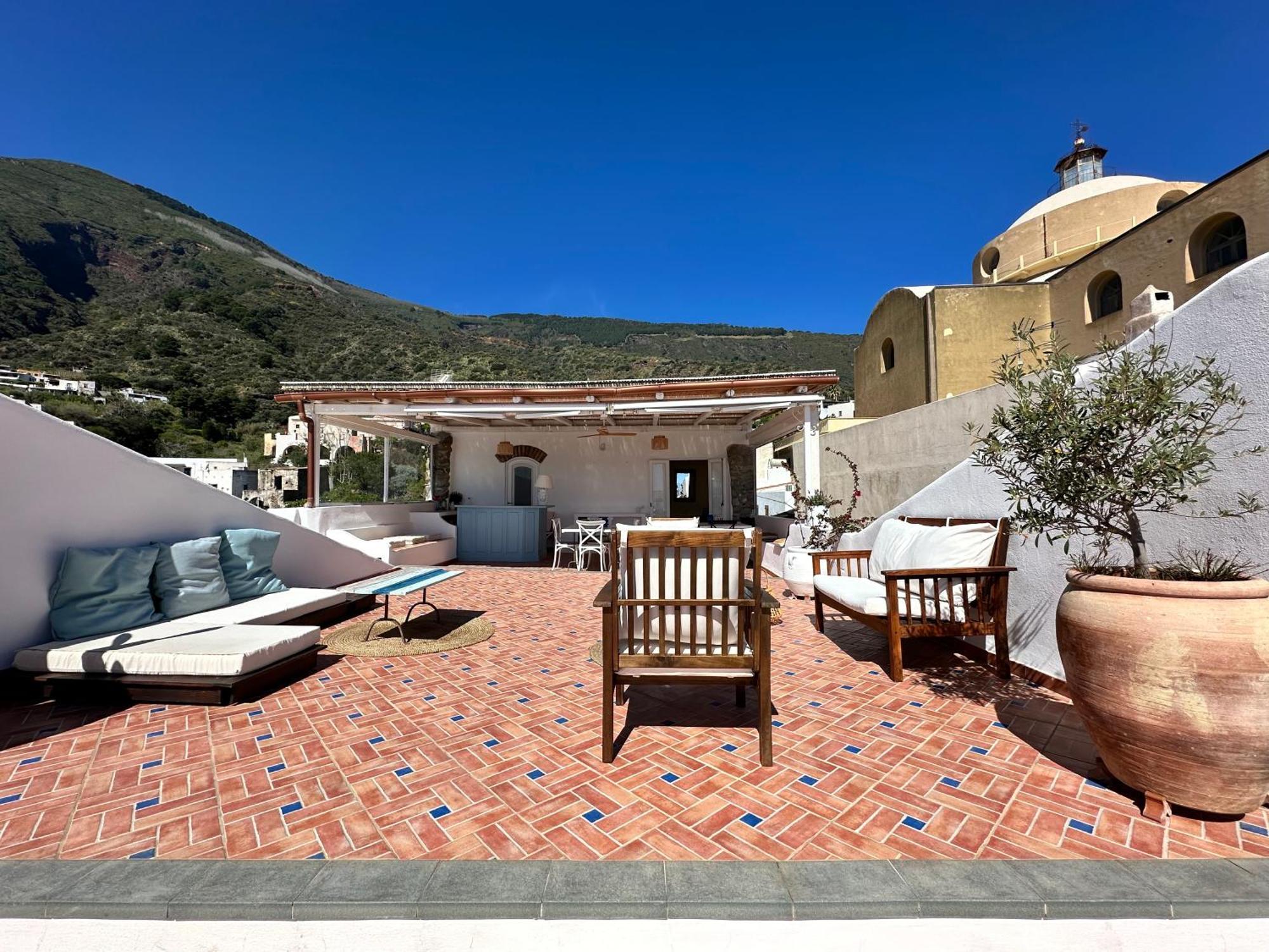 Antica Dimora Santa Marina Salina Bed & Breakfast Bagian luar foto